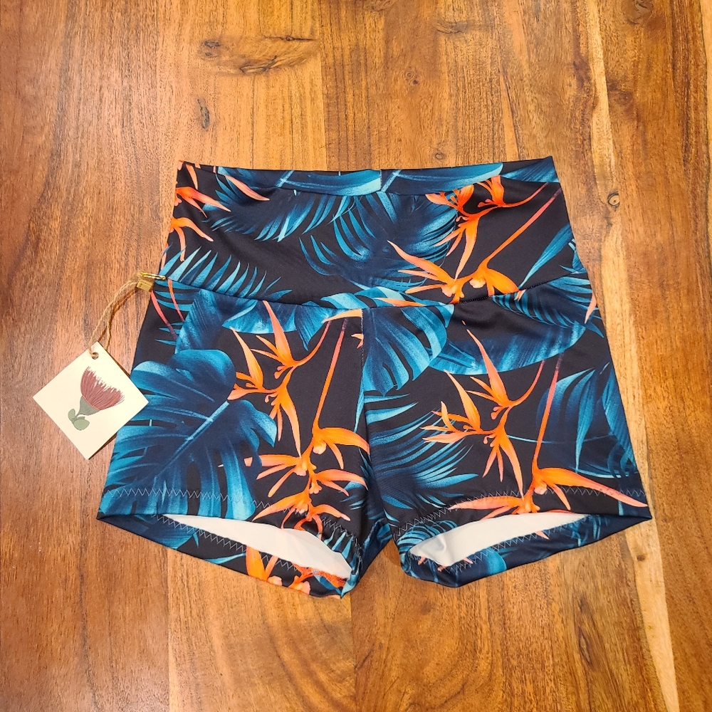 Lehualole exclusive print workout shorts